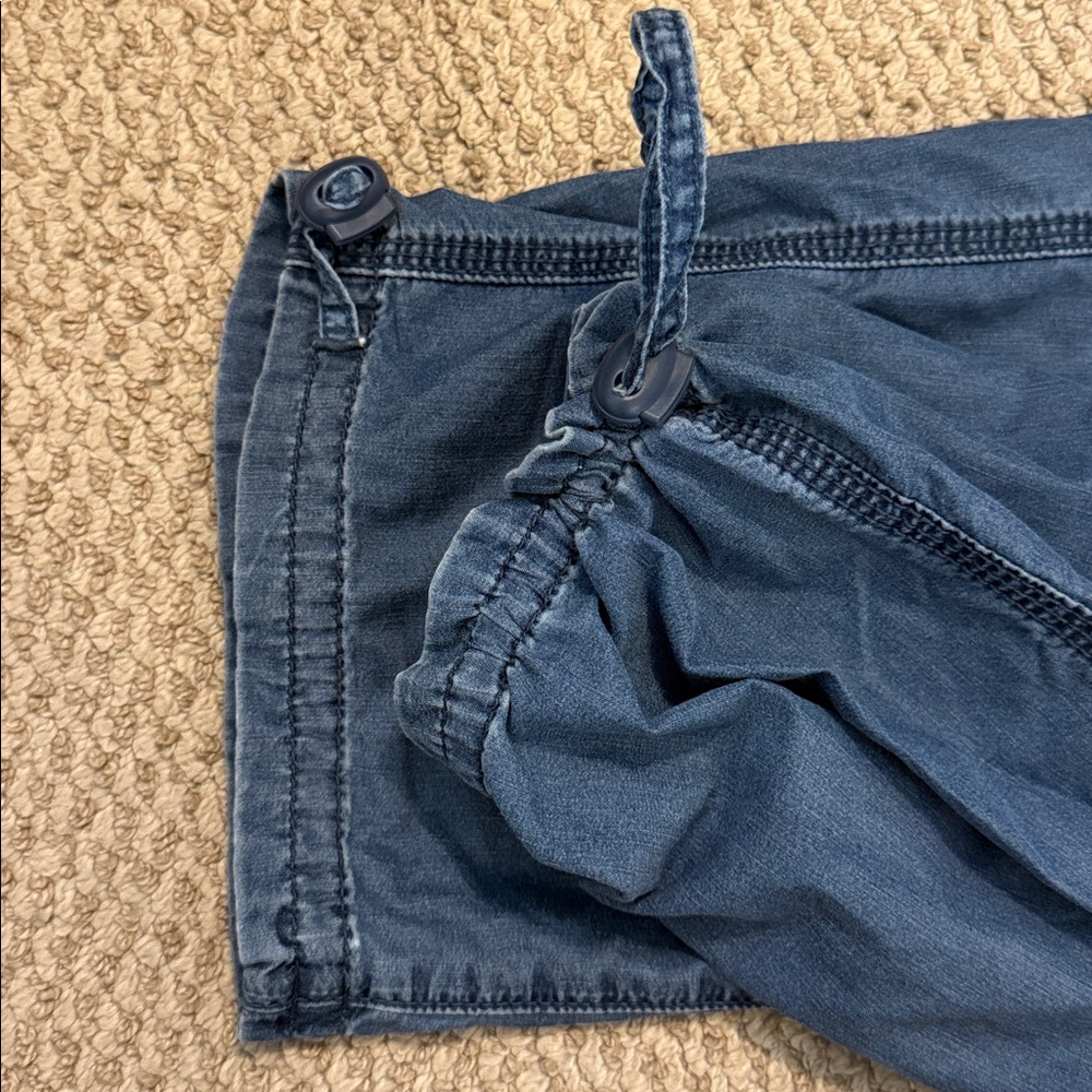 American Eagle Outfitters Dark Blue Cargo Pants - Picture 4 of 4